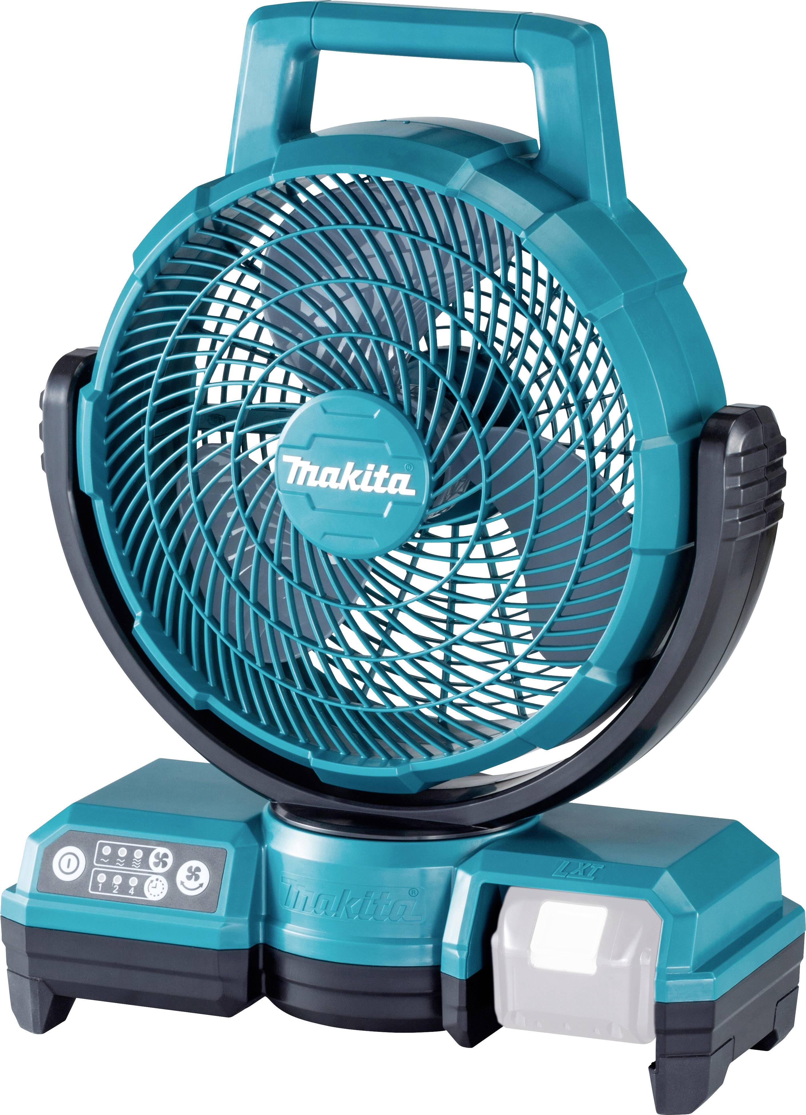 Makita Bodenventilator (Ø x H) 235 mm x 447 mm Türkis Oszillierend