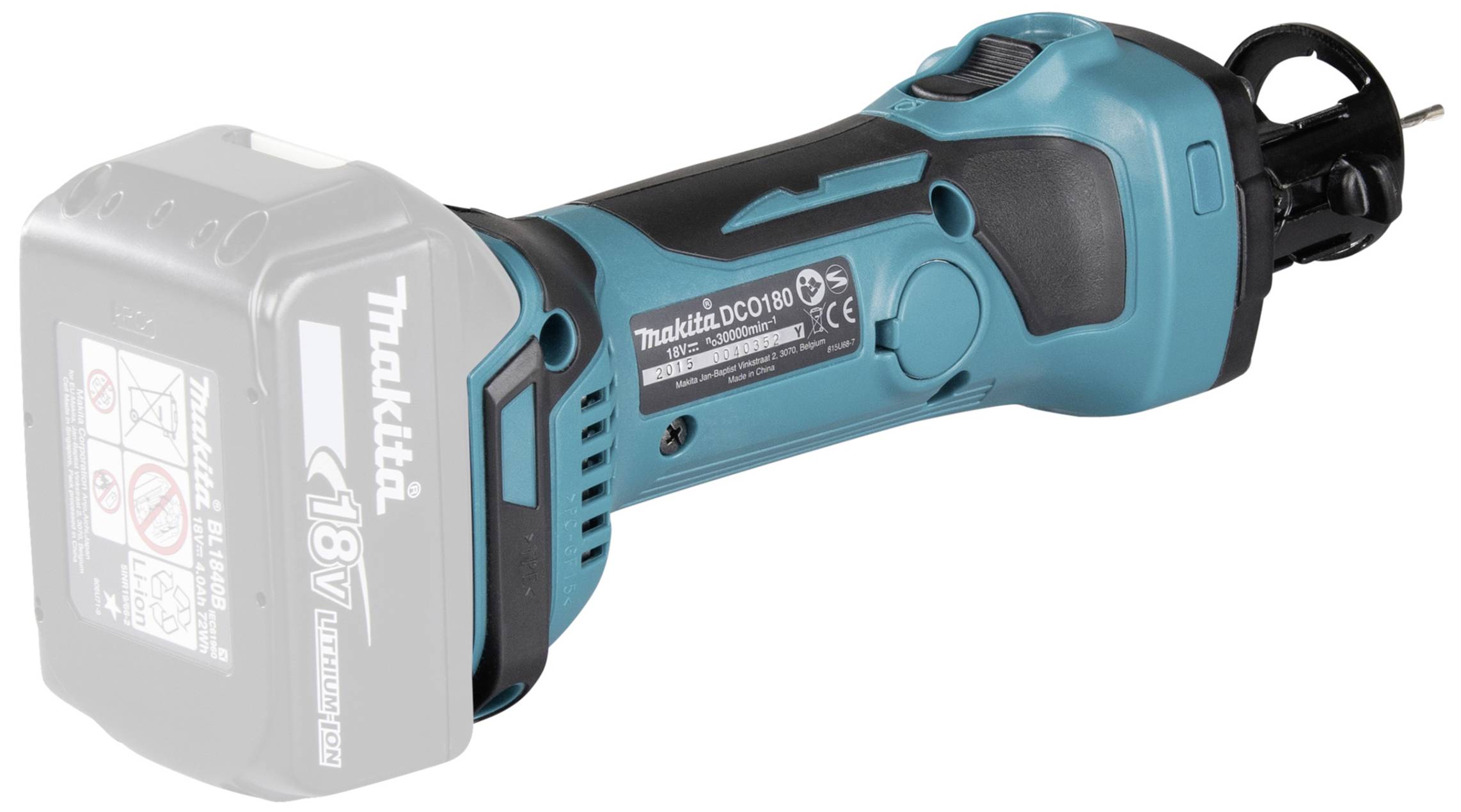 Makita Akku-Rotationsschneider DCO180Z