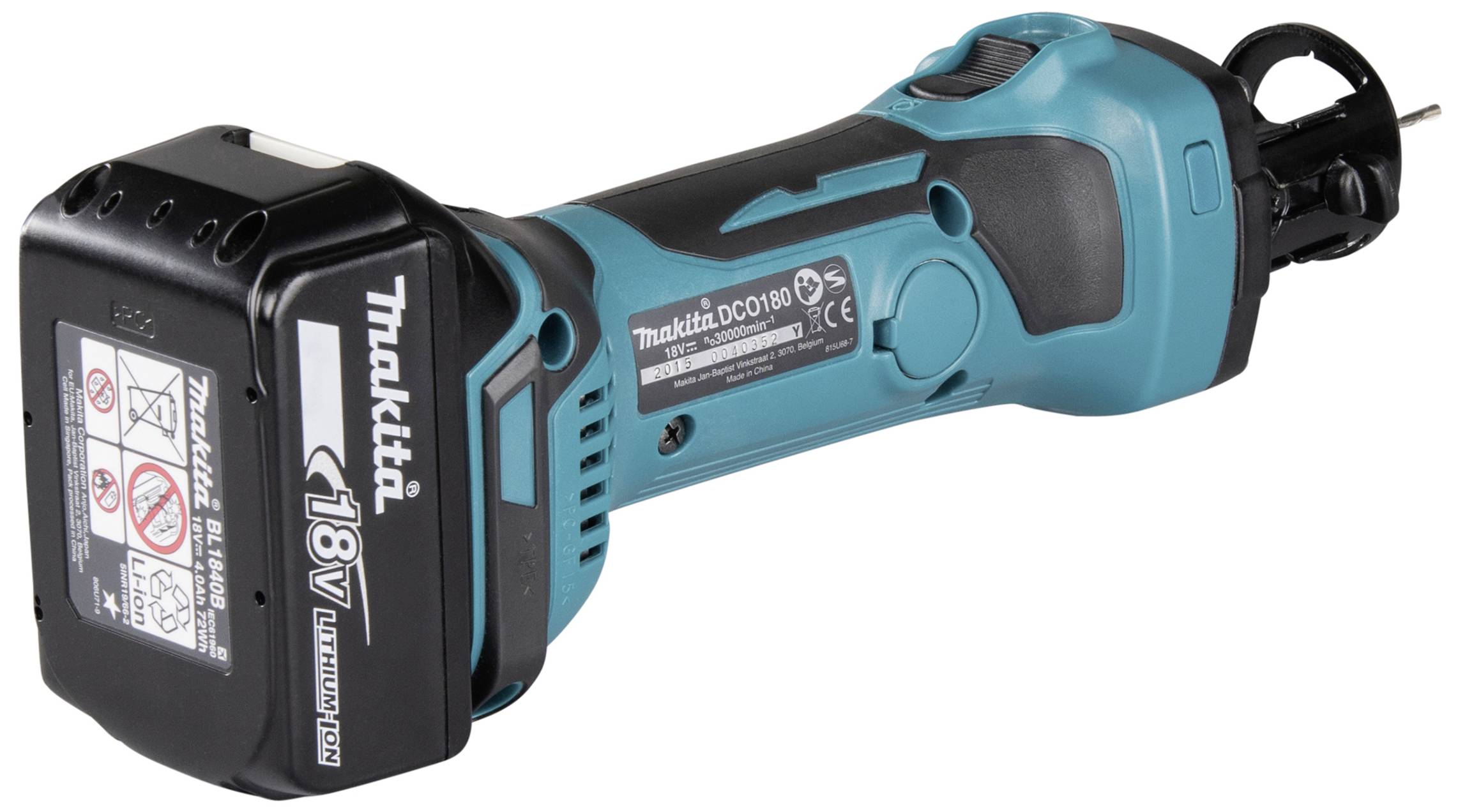 Makita Akku-Rotationsschneider DCO180Z