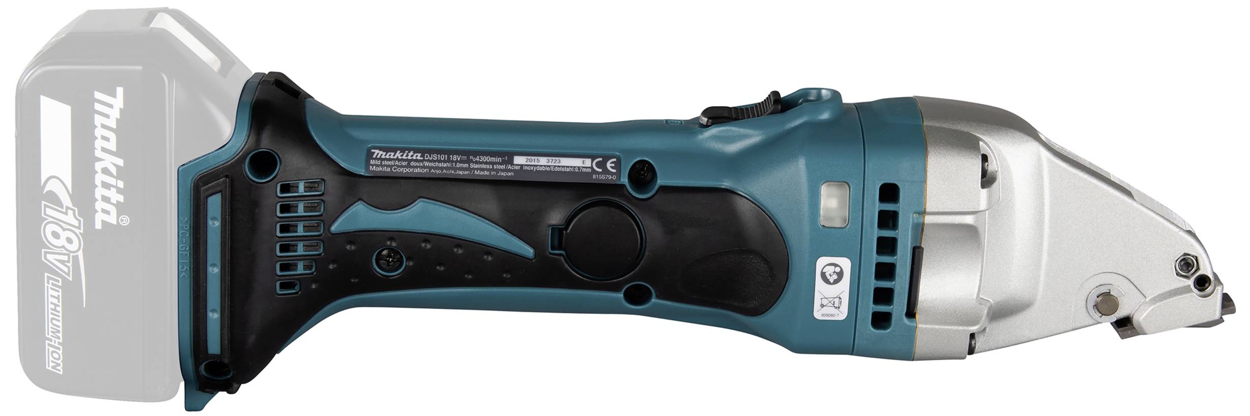 Makita Akku-Blechschere DJS101Z ohne Akku, ohne Ladegerät