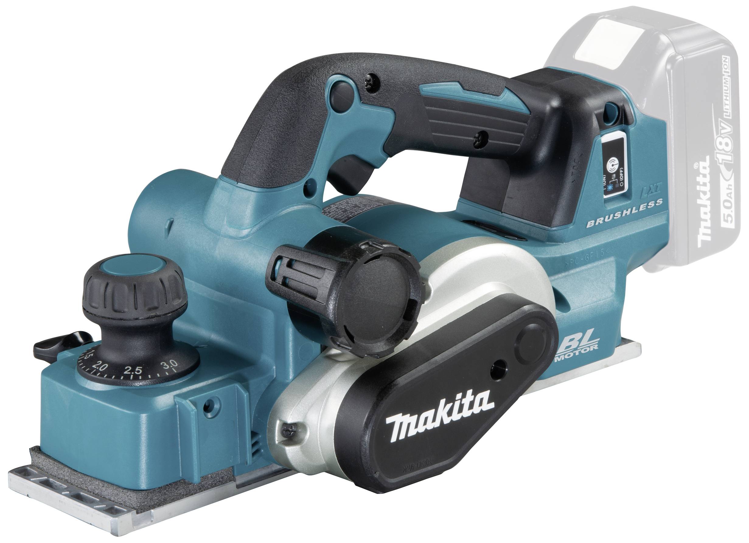 Makita Akku-Hobel ohne Akku Hobel-Breite: 82mm 18V Falztiefe (max.): 3mm