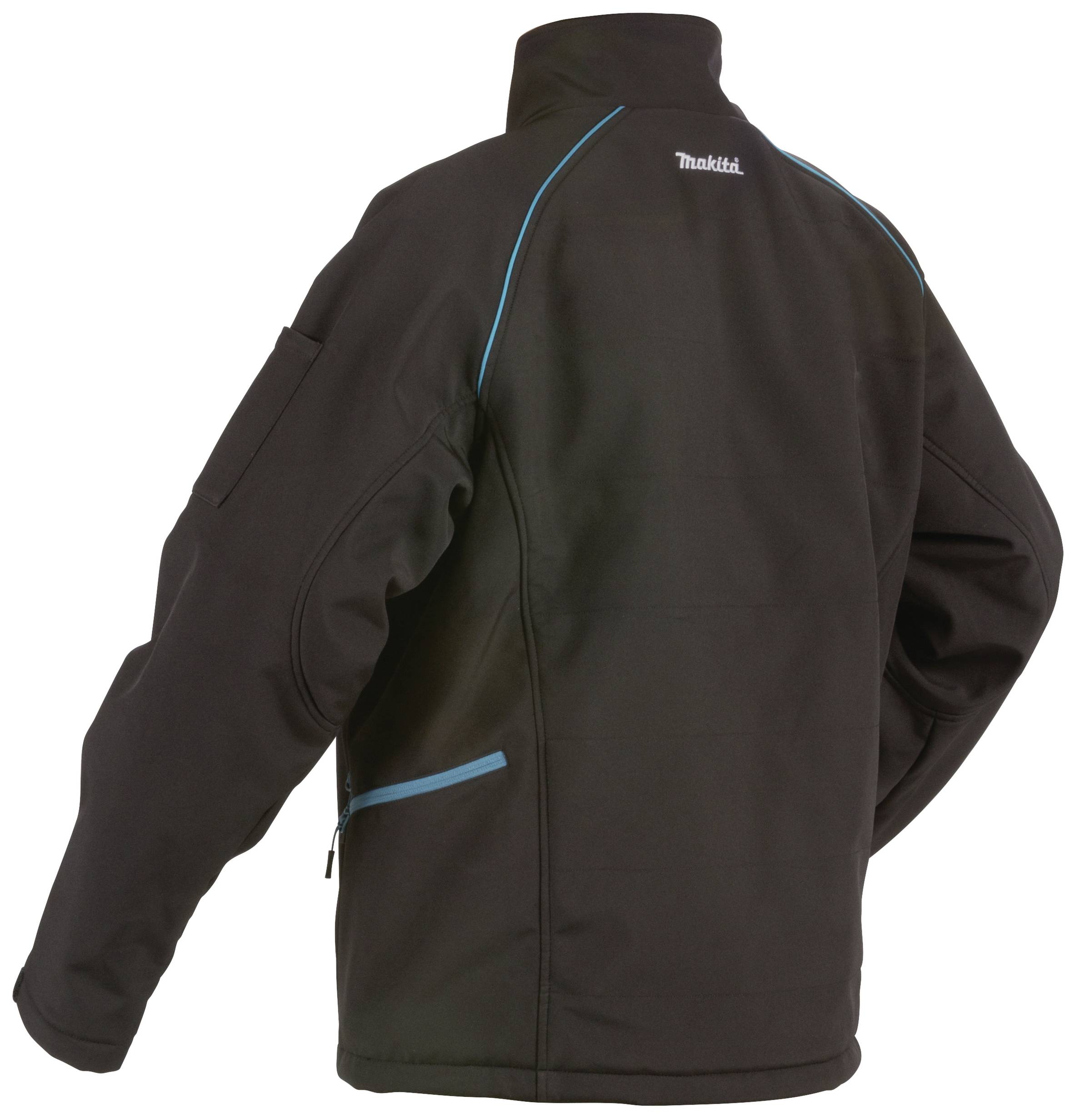 Makita DCJ205ZS Akku-Thermojacke Gr.S Kleider-Größe: S Schwarz