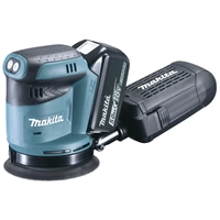 Makita DBO180RTJ Akku-Exzenterschleifer inkl. 2. Akku, inkl. Ladegerät 18V Ø 125mm Makita DBO180RTJ Akku-Exzenterschleifer inkl. 2. Akku, inkl. Ladegerät 18V Ø 125mm