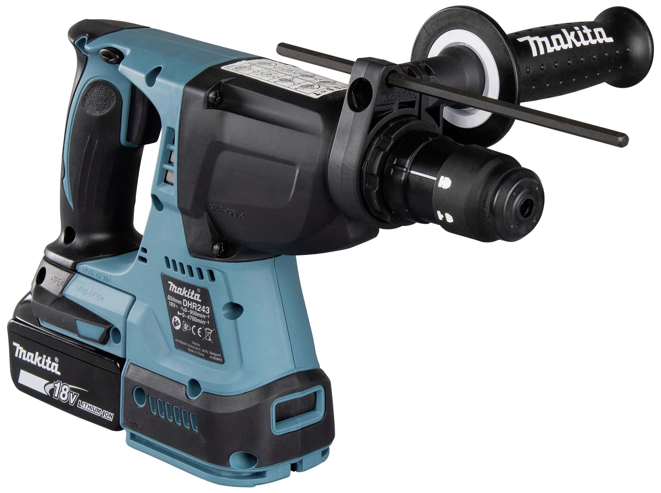 Makita SDS-Plus-Akku-Kombihammer 18V 5Ah inkl. Ladegerät