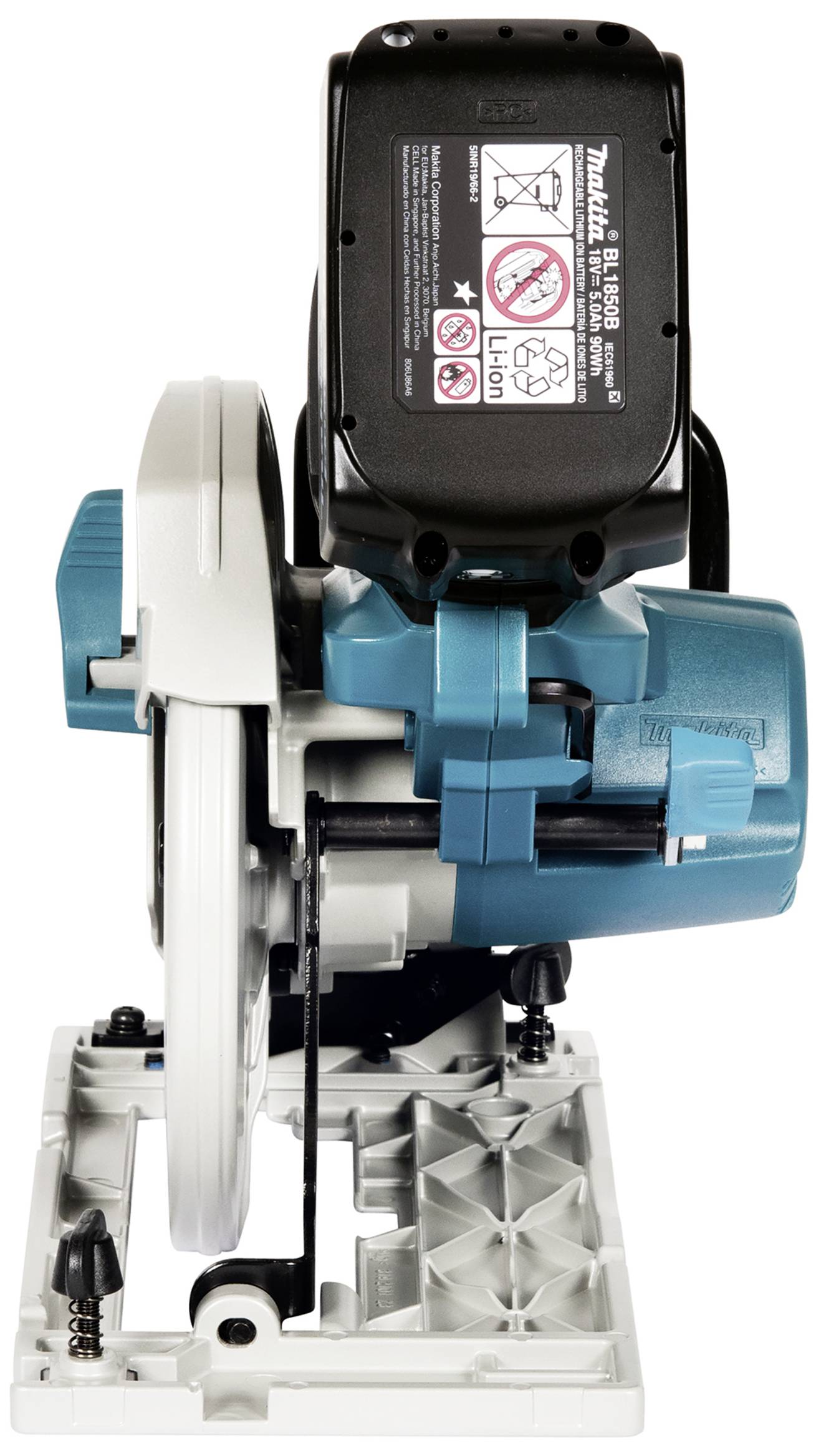 Makita Akku-Handkreissäge Schnitttiefe max. (90°) 57mm 18V 5Ah