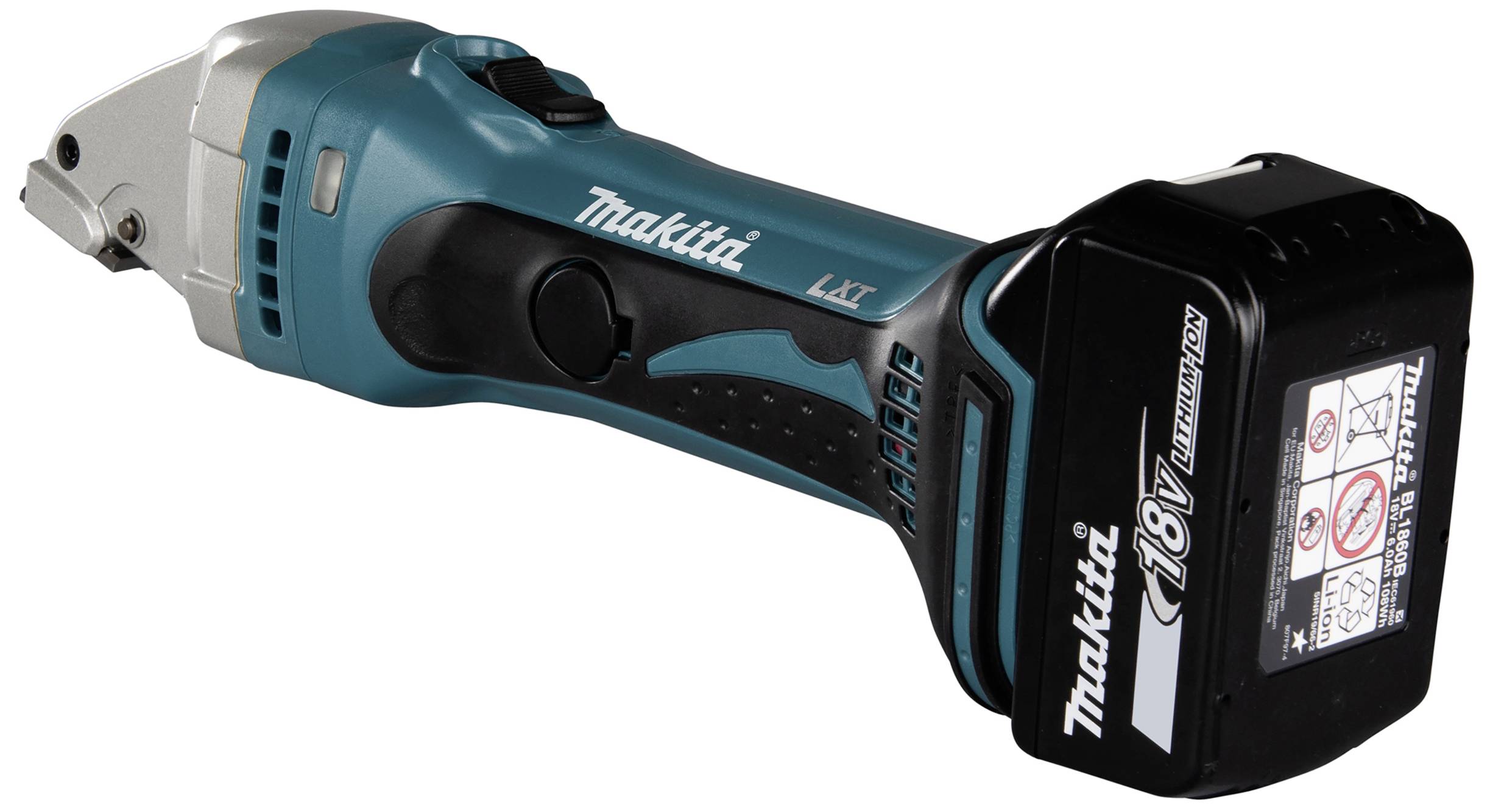 Makita Akku-Blechschere DJS101RTJ inkl. 2. Akku, inkl. Ladegerät, inkl. Koffer