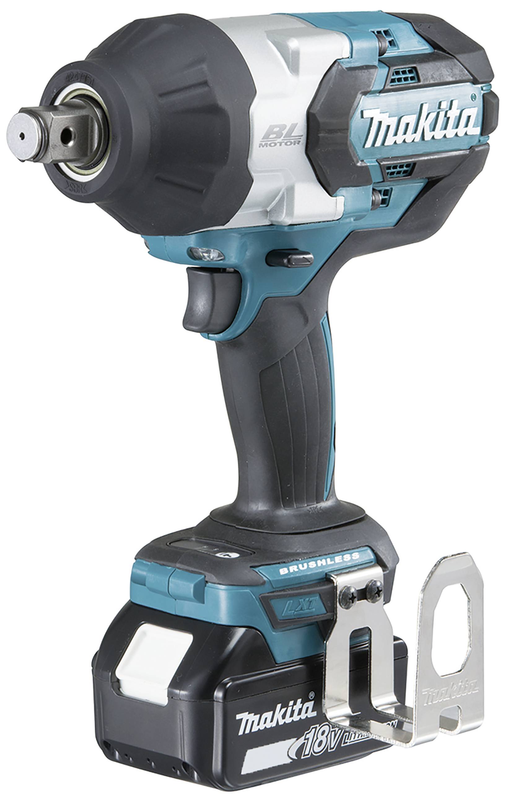 Makita DTW1001RTJ Akku-Schlagschrauber 1050 Nm 18V Anzahl mitgelieferte Akkus 2 5Ah inkl. 2. Akku, inkl. Ladegerät, inkl. Koffer