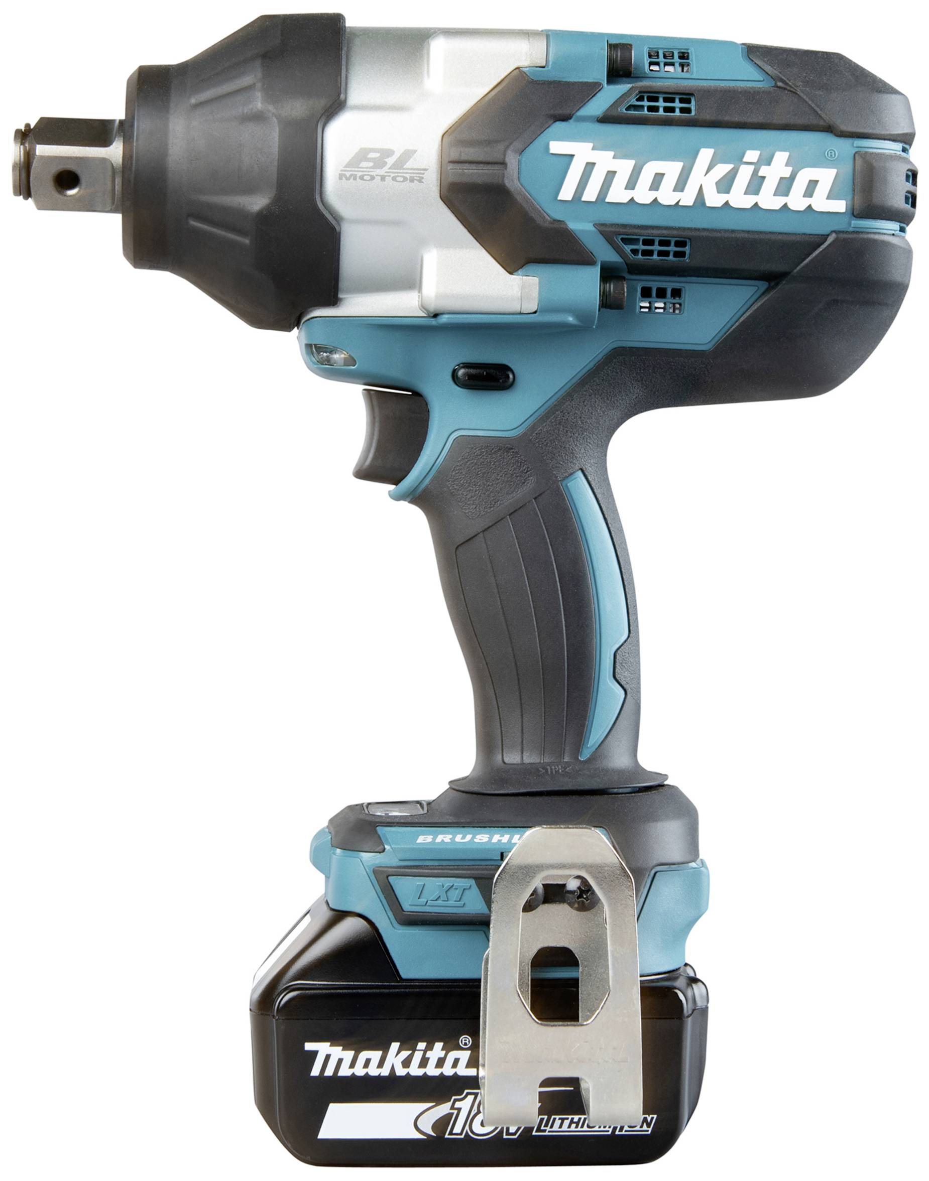 Makita DTW1001RTJ Akku-Schlagschrauber 1050 Nm 18V Anzahl mitgelieferte Akkus 2 5Ah inkl. 2. Akku, inkl. Ladegerät, inkl. Koffer