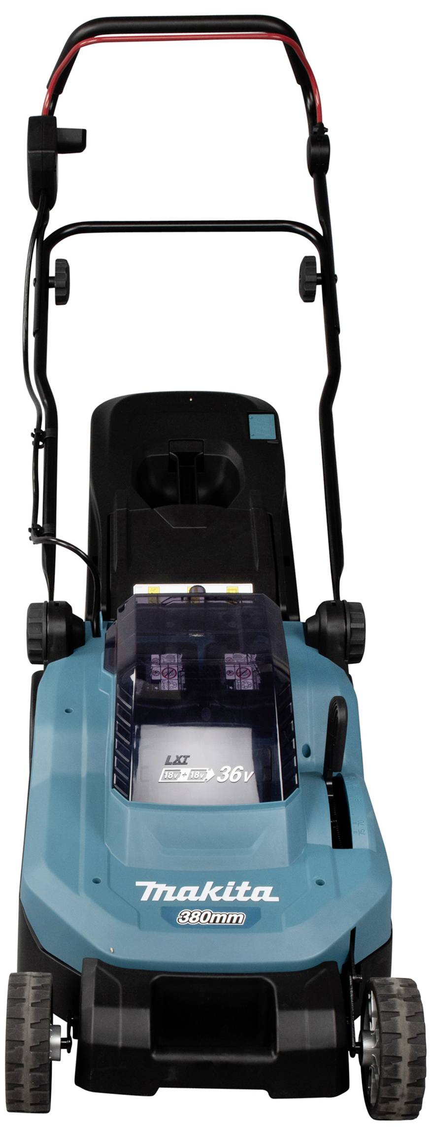 Makita Akku Akku-Rasenmäher inkl. Akku, inkl. 2. Akku 18V Schnittbreite (max.) 380mm