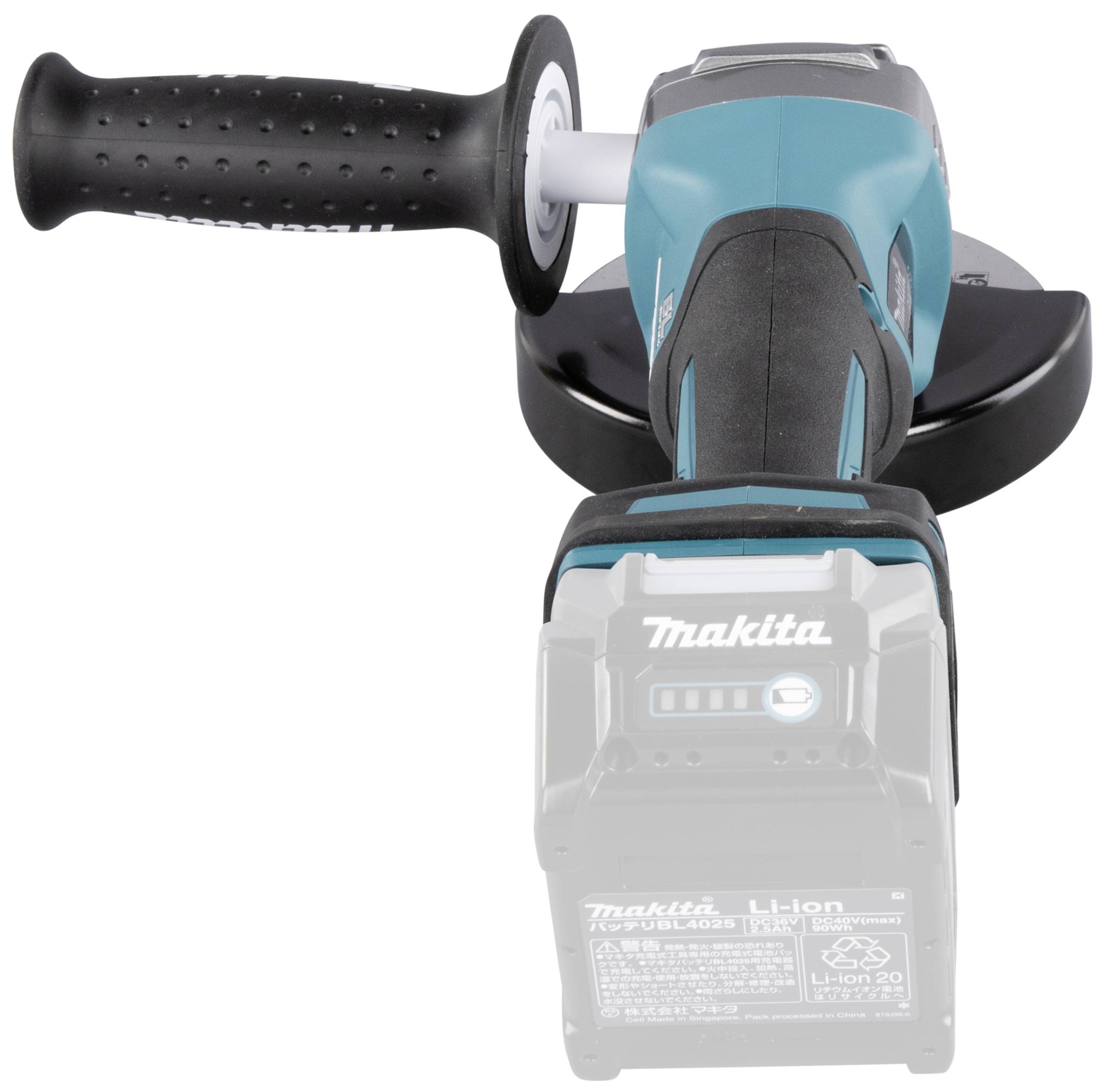 Makita GA016GZ Akku-Winkelschleifer 125mm ohne Akku, ohne Ladegerät 40V