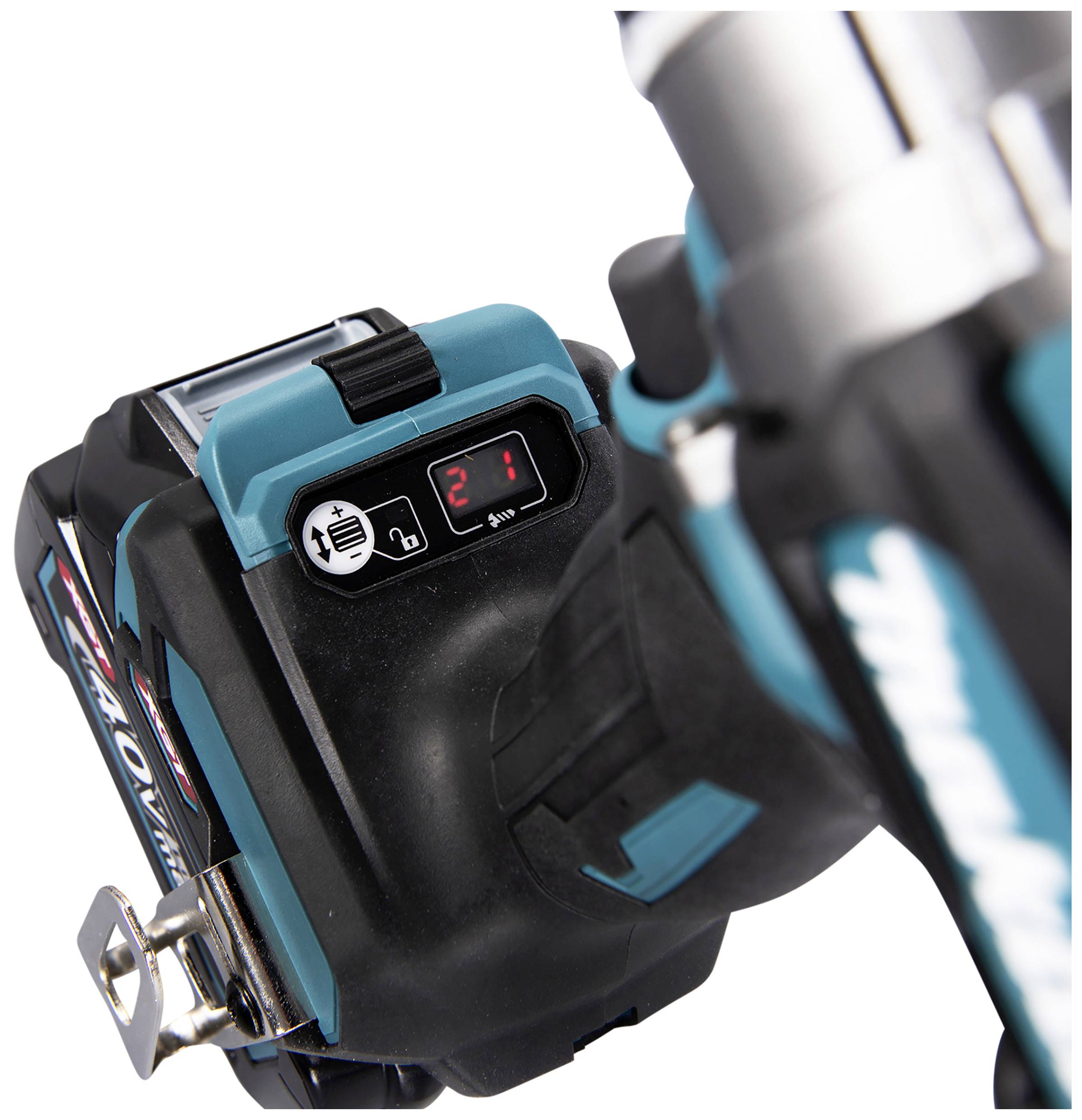 Makita DF001GD201 Akku-Bohrschrauber 40 V 2.5 Ah Li-Ion inkl. Ladegerät