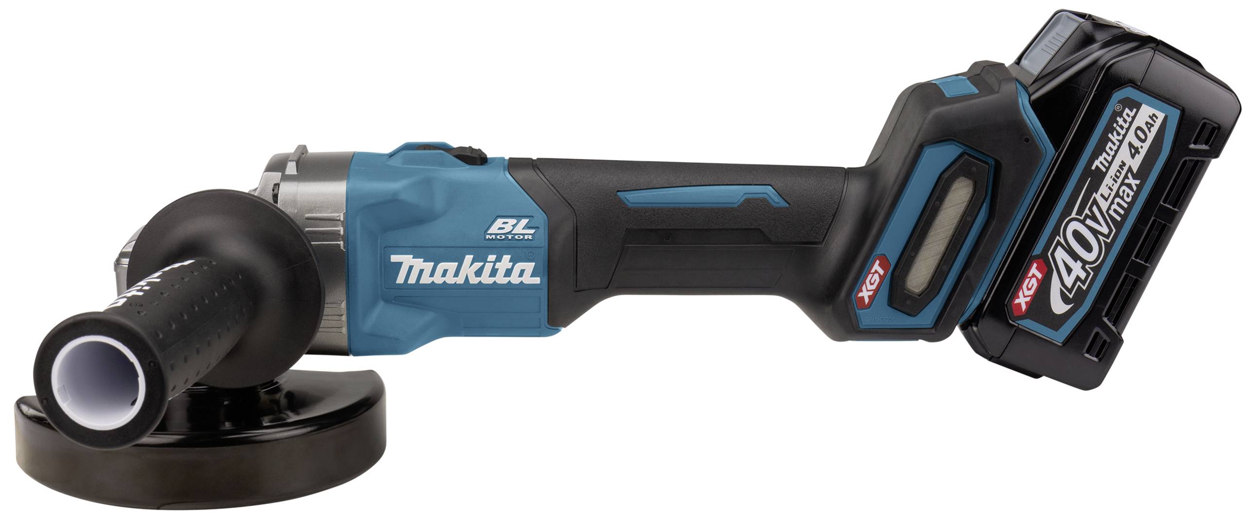 Makita GA008GM201 Akku-Winkelschleifer 125 mm inkl. Ladegerät 40 V 4 Ah