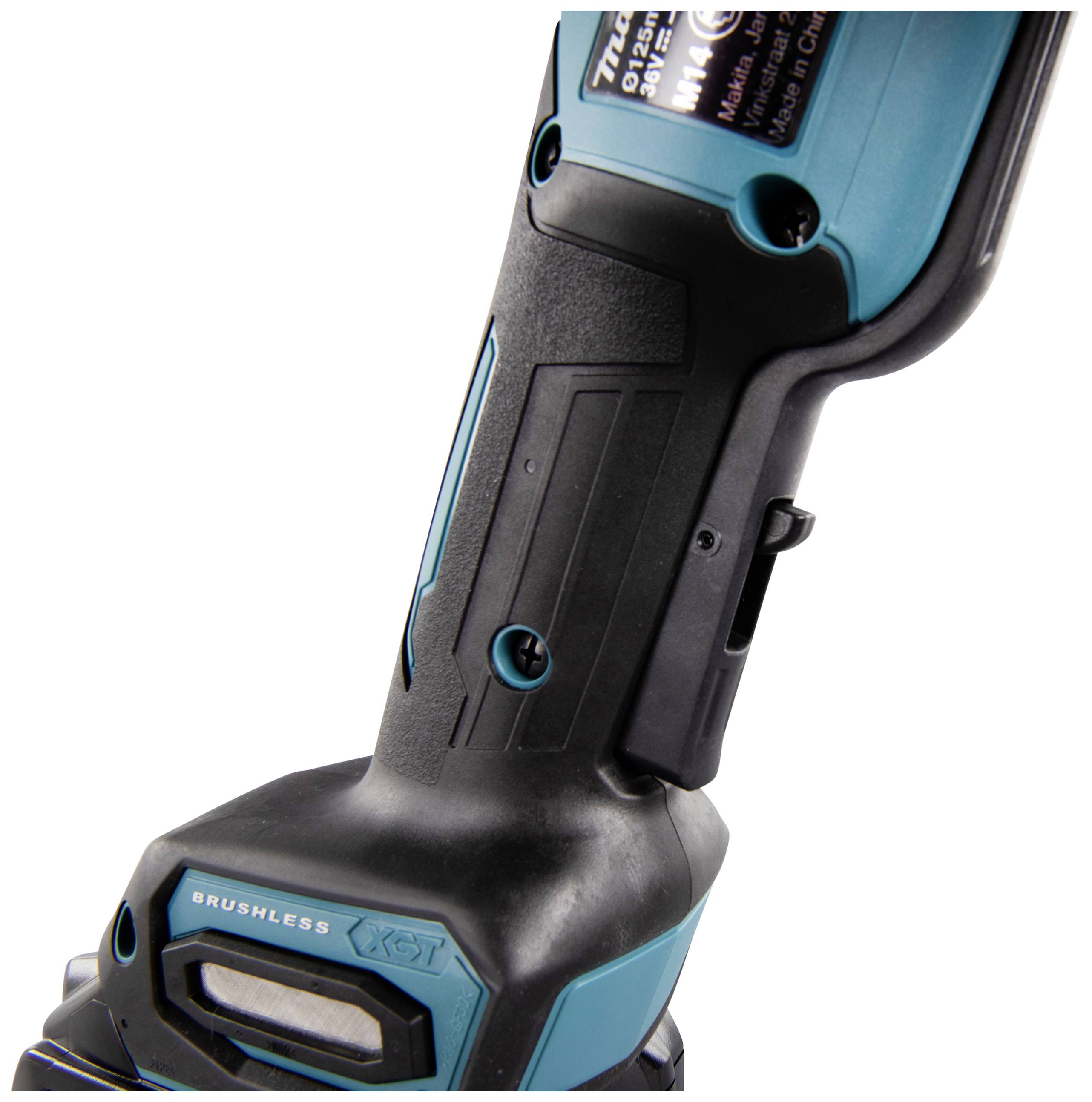 Makita GA013GM201 Akku-Winkelschleifer 125mm inkl. Ladegerät 40V 4Ah