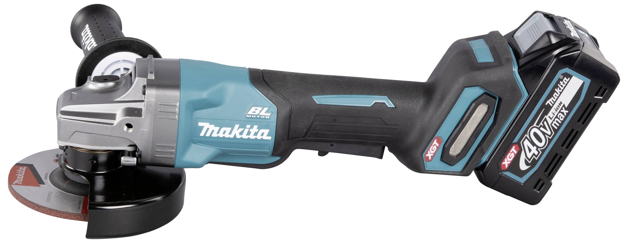 Makita GA016GM201 Akku-Winkelschleifer 125 mm inkl. Ladegerät 40 V 4 Ah