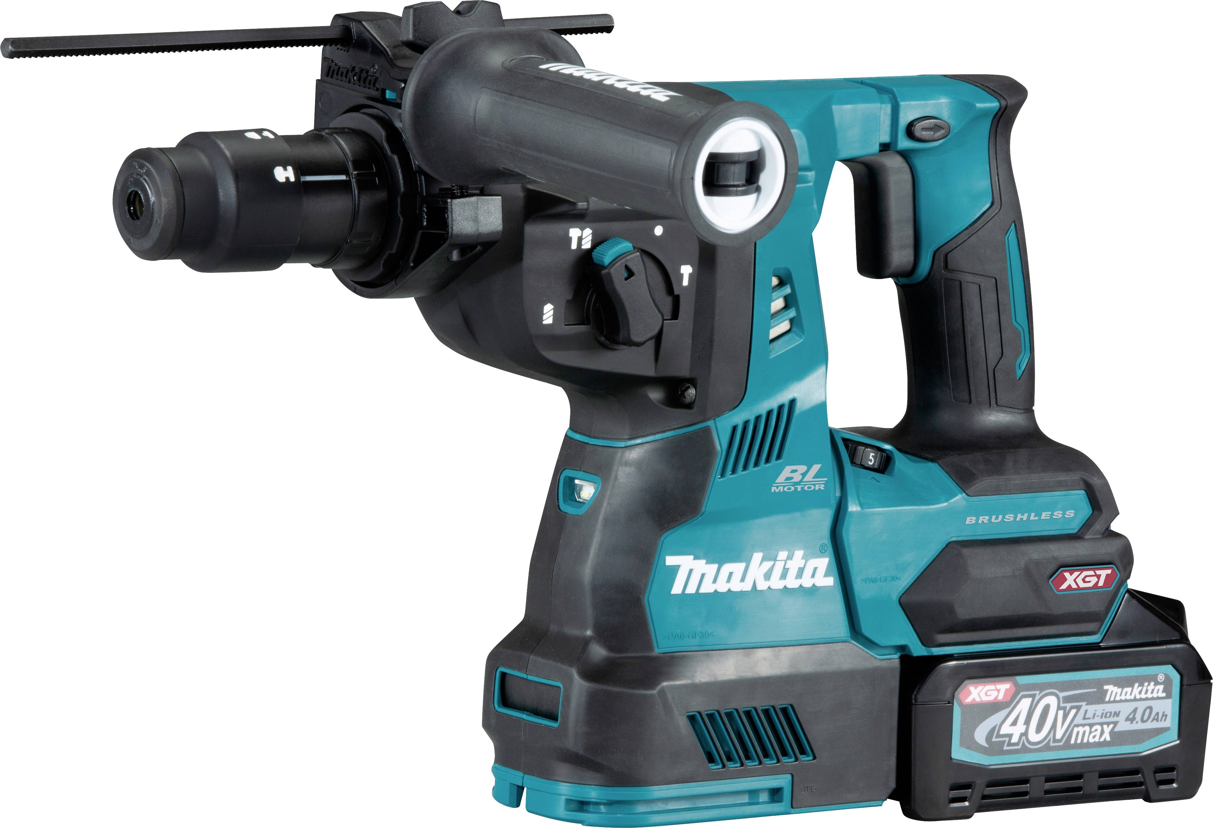 Makita SDS-Plus-Akku-Kombihammer 40 V 4 Ah inkl. Ladegerät