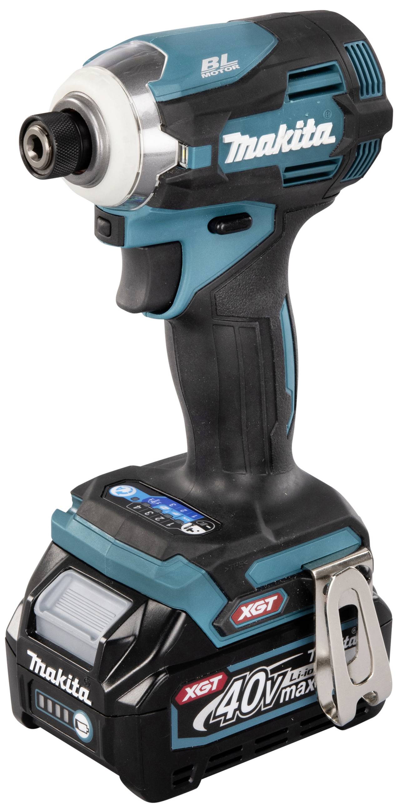 Makita TD001GD201 Akku-Schlagschrauber 220 Nm 40 V Anzahl mitgelieferte Akkus 2 2.5 Ah inkl. Ladegerät