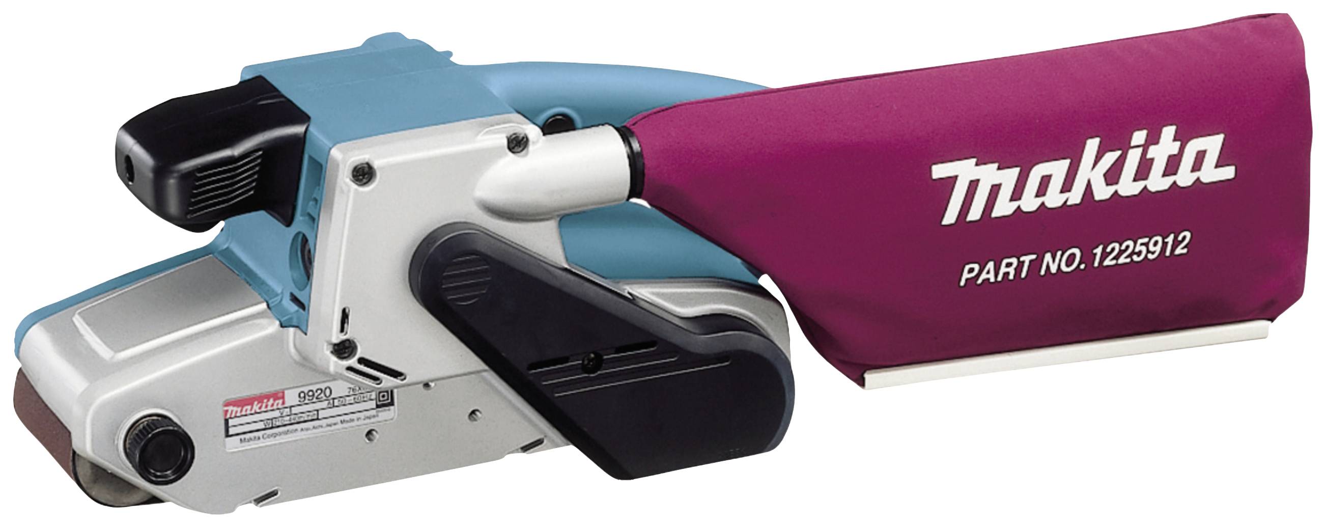 Makita 9920J Bandschleifer 1010 W Band-Breite 76 mm Band-Länge 610 mm