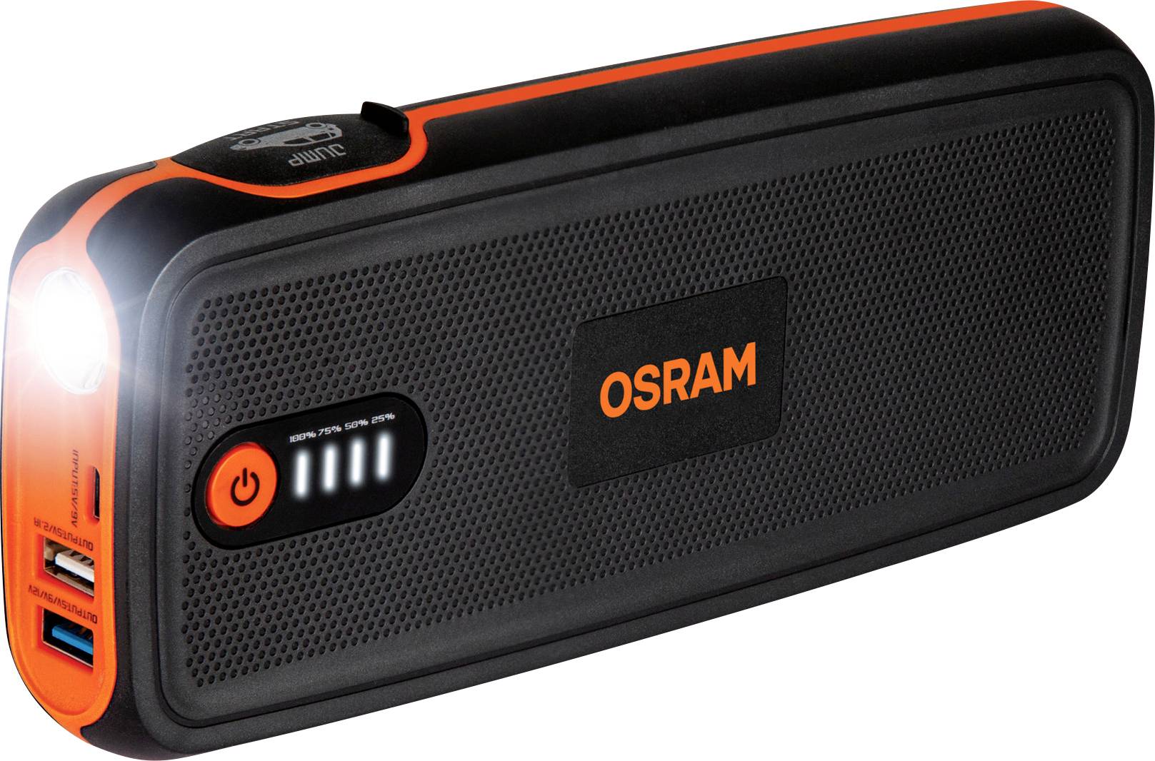 Osram Automotive Schnellstartsystem BATTERYstart 400 OBSL400 Starthilfestrom (12 V)=400 A USB-Steck