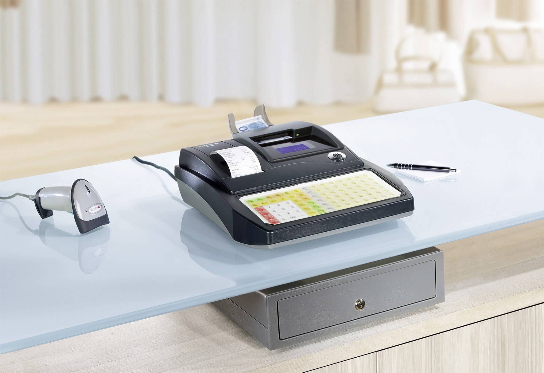Olympia CM 941F TSE Registrierkasse Dunkelgrau