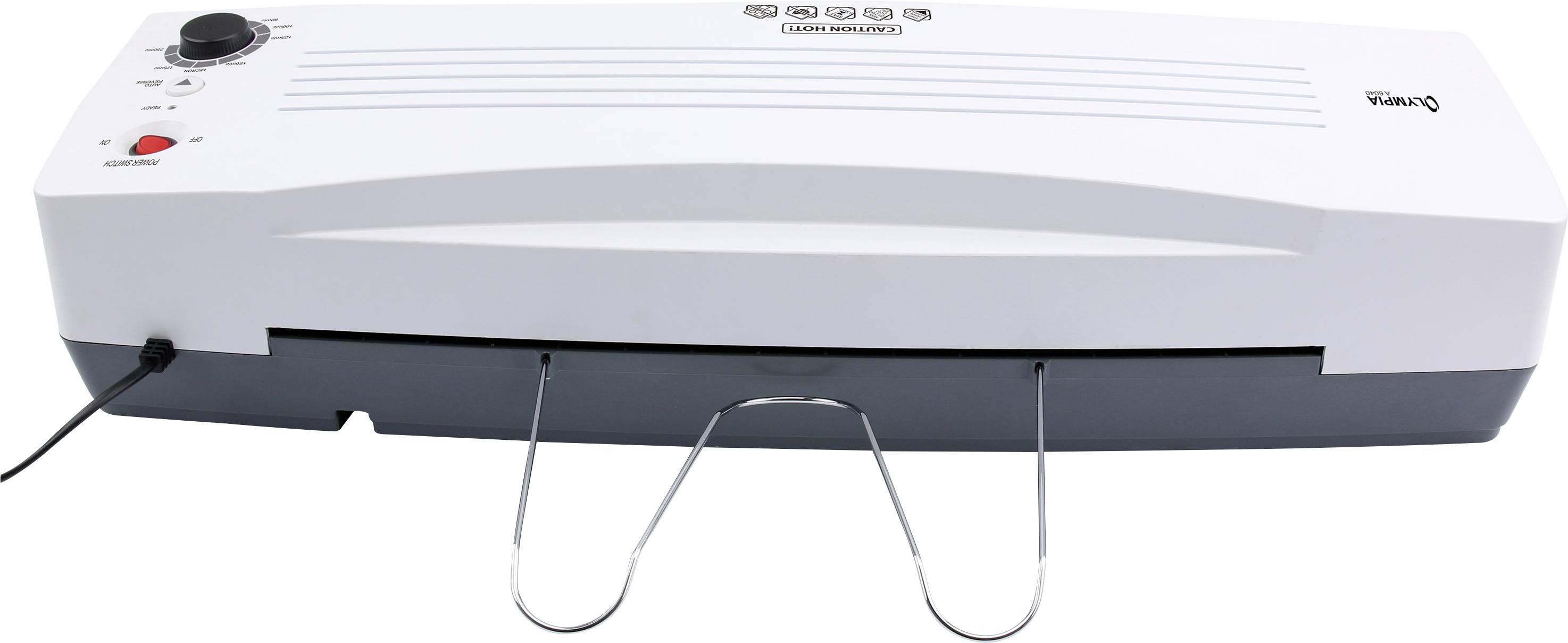 Olympia Laminiergerät A 6040 3148 DIN A2, DIN A3, DIN A3+, DIN A3hoch, DIN A3 quer, DIN A4, DIN A4+, DIN A4 2/3 Höhe, DIN A4halbe