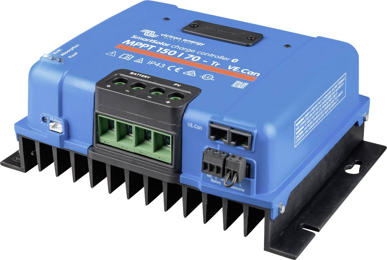 Victron Energy SmartSolar MPPT Laderegler MPPT 12 V, 24 V, 48V 70A