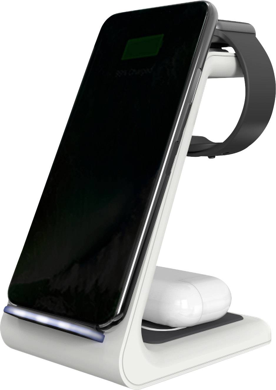 STM Goods Induktions-Ladegerät Chargetree Multi Device 931-283Z-01 T3 Ausgänge Induktionslade-Standard Weiß