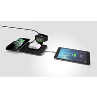 ZENS Induktions-Ladegerät Aluminium Series 4 in 1 Wireless Charger + Watch ZEDC14B Schwarz ZENS Induktions-Ladegerät Aluminium Series 4 in 1 Wireless Charger + Watch ZEDC14B Schwarz