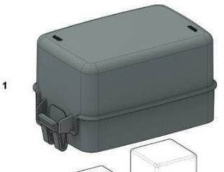 MTA Automotive Cover Module WP Footprint Sicherungs-/Relaishalter 1St.