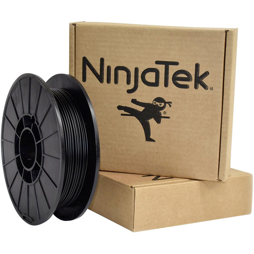 Ninjatek 3DCH0117505 Cheetah Filament TPU flexibel, chemisch beständig 1.75mm 500g Schwarz 1St.