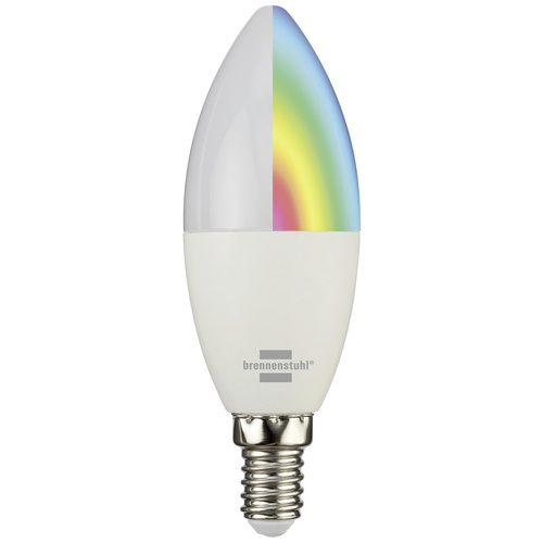 Brennenstuhl LED-Leuchtmittel EEK: G (A - G) Smart Connect E14 Kaltweiß, Warmweiß, RGB