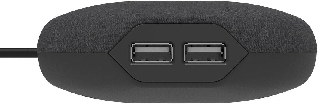 Brennenstuhl 1150020010 Tischsteckdose 1 Stück Schwarz, Anthrazit Flachstecker 1St.