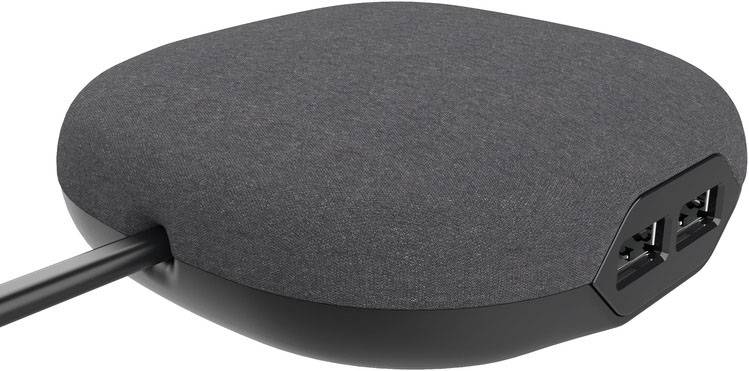 Brennenstuhl 1150020010 Tischsteckdose 1 Stück Schwarz, Anthrazit Flachstecker 1St.