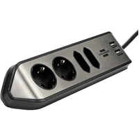 Brennenstuhl 1153590410 Tischsteckdose 1 Stück Silber, Schwarz Schutzkontakt 1St. Brennenstuhl 1153590410 Tischsteckdose 1 Stück Silber, Schwarz Schutzkontakt 1St.