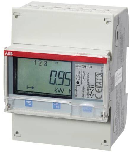 ABB B24 353-100 2CMA100184R1000 Drehstromzähler 1 St.