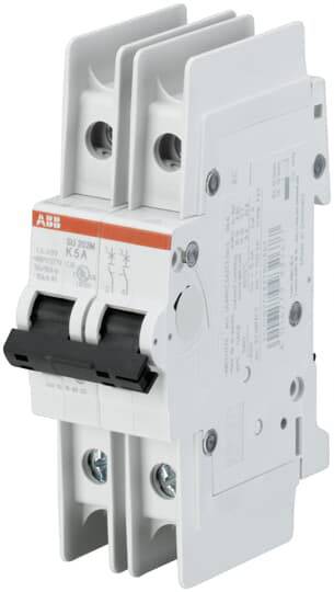ABB 2CDS272337R0527 SU202M-K30 Leitungsschutzschalter 2polig 0.03A