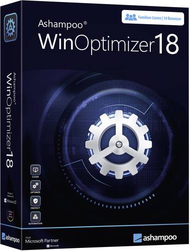 Ashampoo WinOptimizer 18 Vollversion, 10 Lizenzen Windows Systemoptimierung  - Onlineshop Voelkner