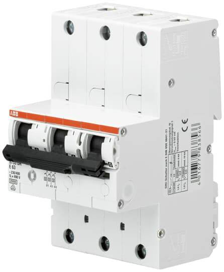 ABB 2CDH783001R0632 S753DR-E63 Hauptleitungsschutzschalter 3polig
