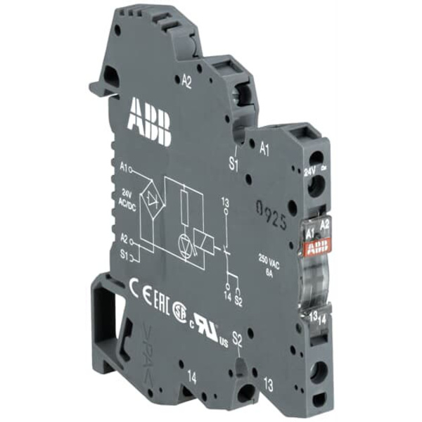 ABB RB121G-230VUC Interfacerelais Nennspannung: 230V 10St.