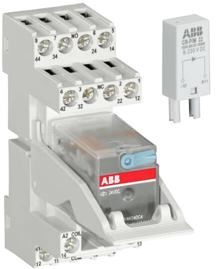 ABB CR-M230AC4LS92CV Interfacerelais Nennspannung: 230 V 10 St.