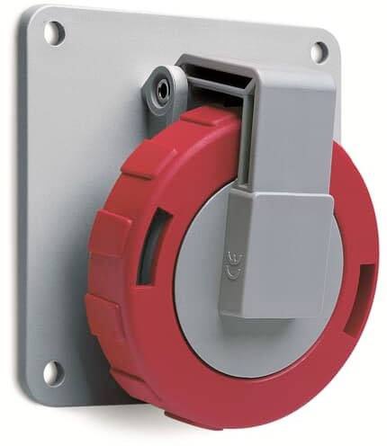 ABB 416RAU6W 2CMA167030R1000 CEE Anbaudose 16 A 5polig 200 V 1 St.