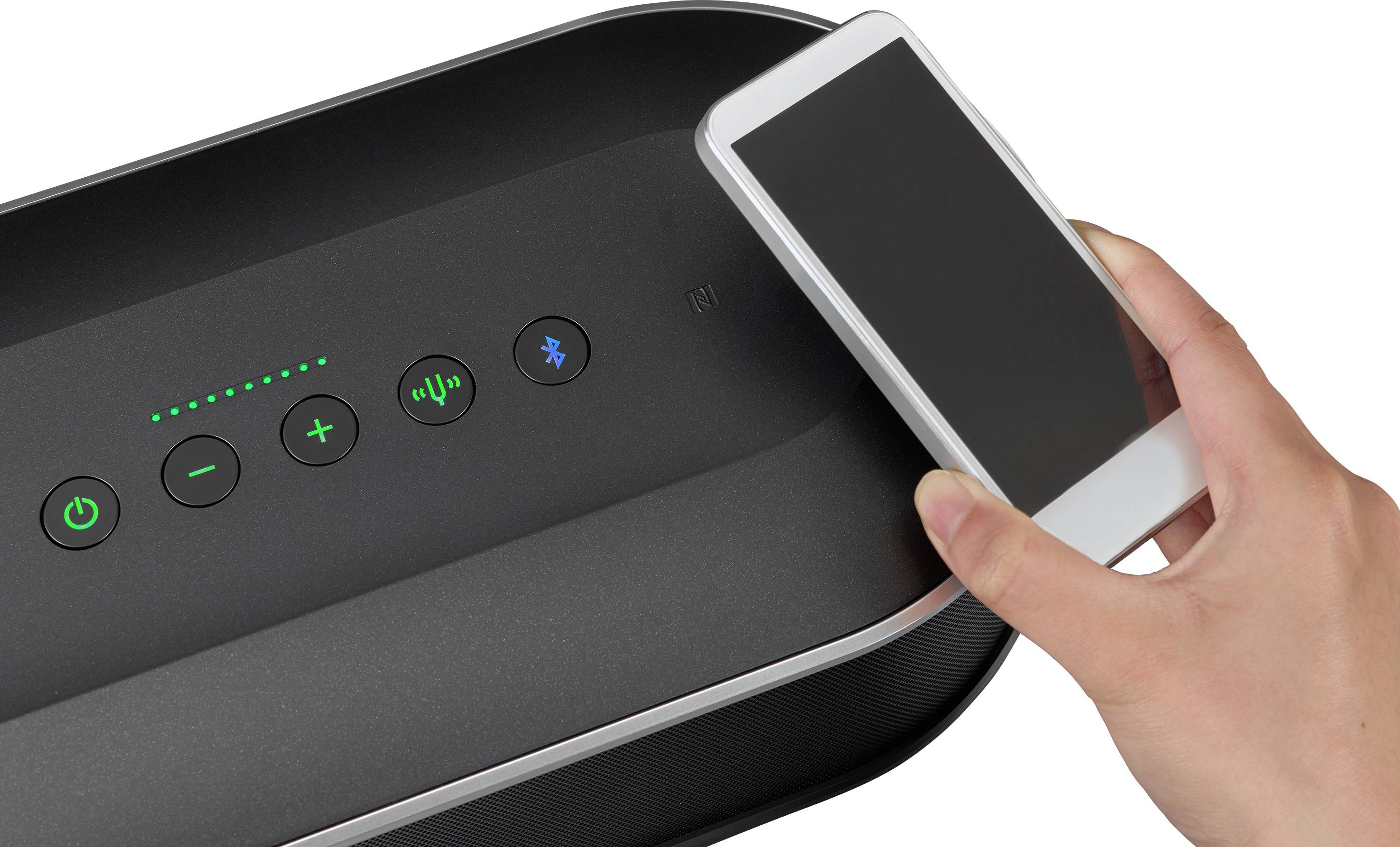 Yamaha YVC-1000 Konferenztelefon USB-A (USB 2.0), Bluetooth®, NFC Schwarz