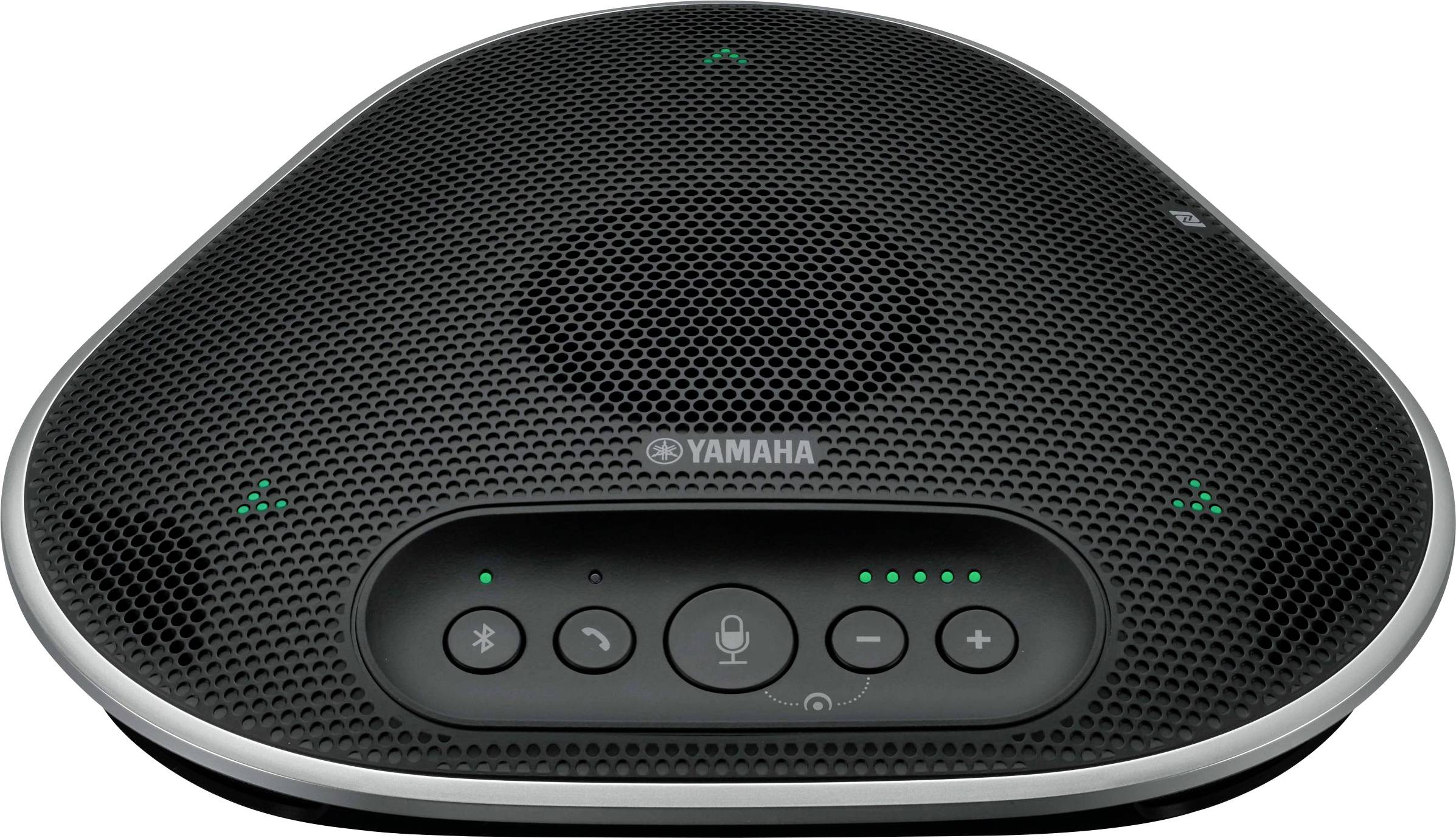 Yamaha YVC-330 Konferenzlautsprecher Mini-USB B (USB 2.0), Bluetooth®, NFC, Audio-Line-in, Audio-Line-out Schwarz