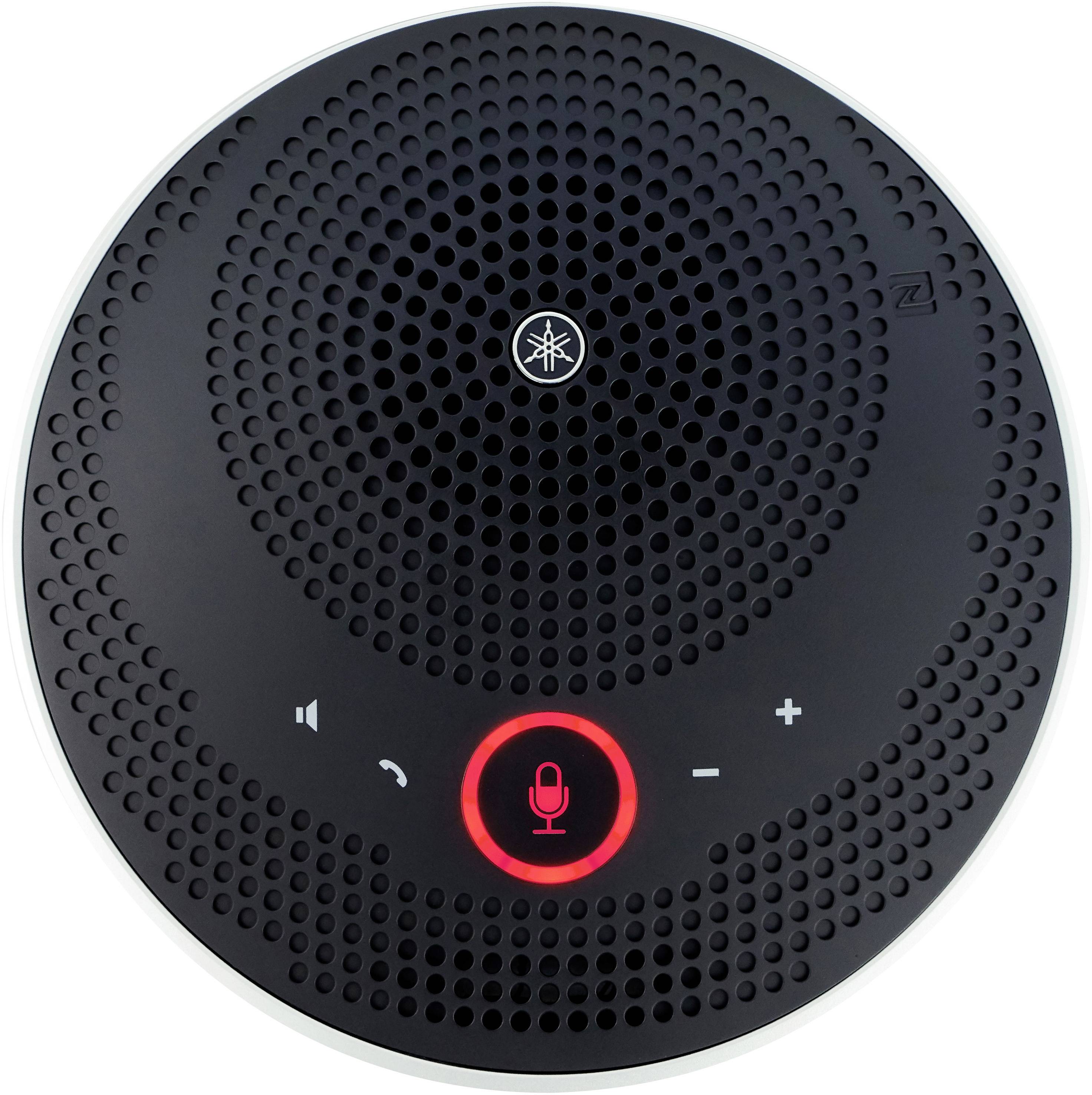 Yamaha YVC-200 Konferenztelefon Micro-USB B (USB 2.0), Bluetooth®, NFC, Kopfhörer (3.5 mm Klinke) Schwarz