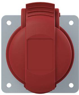 ABB 316RU6 2CMA193178R1000 CEE Anbaudose 16 A 4polig 380 V 1 St.