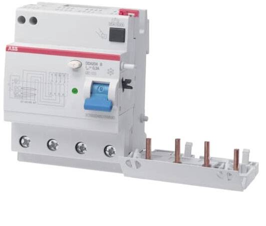 ABB 2CSB204592R3250 DDA204 B-25/0,3 AP-R FI-Block B 4polig 25A 0.3A 230V
