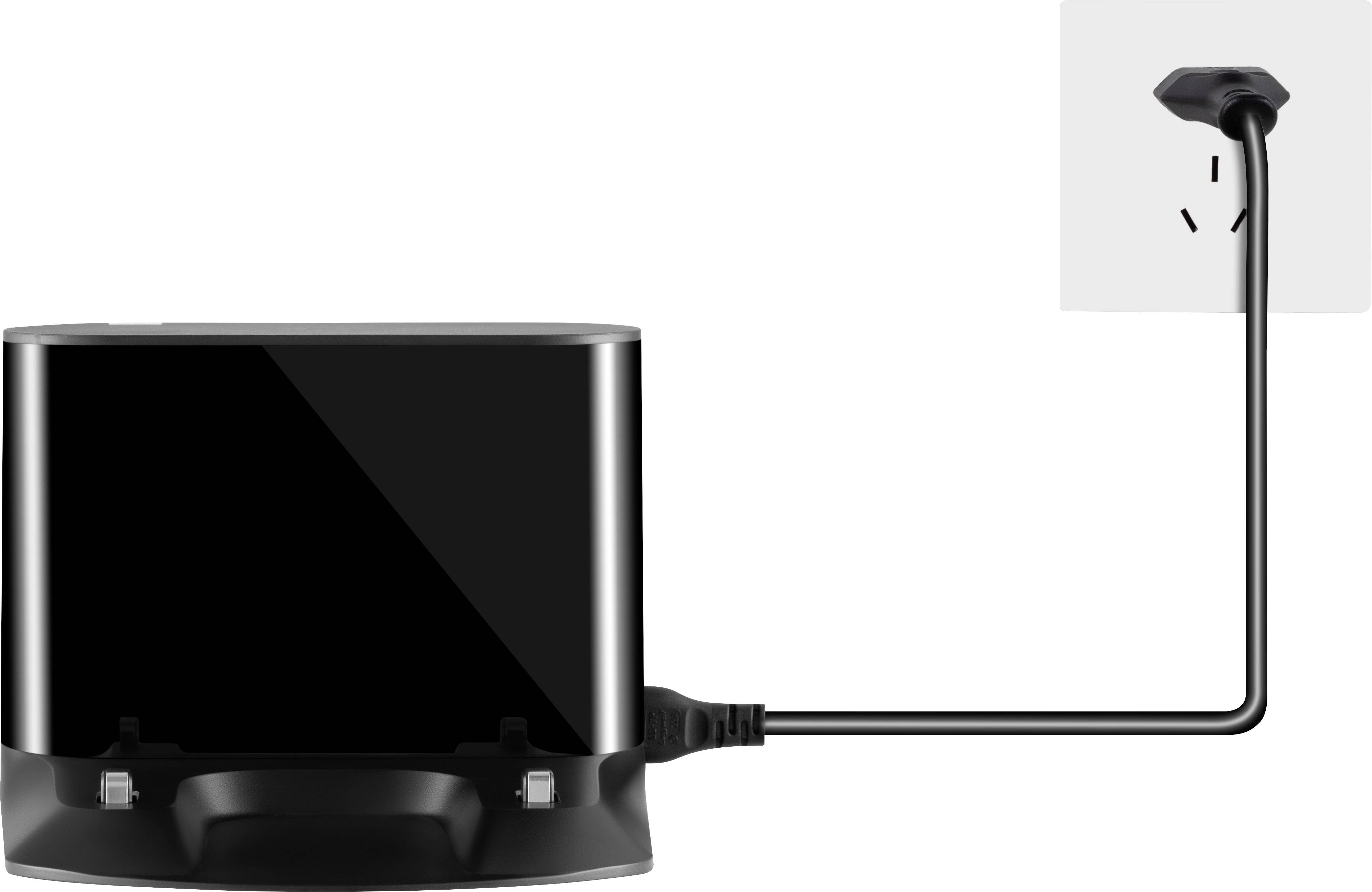 Roborock S5 Max Black Saugroboter Schwarz Sprachgesteuert, Fernbedienbar, App gesteuert, kompatibel mit Amazon Alexa, kompatibel mit Google Home