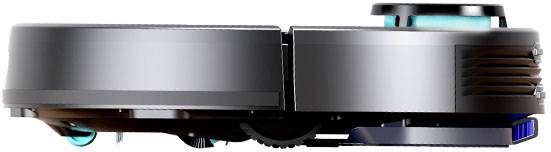 Viomi Vacuum Cleaner V2 Pro Saugroboter Grau 2 virtuelle Wände, App gesteuert, Fernbedienbar, kompatibel mit Amazon Alexa