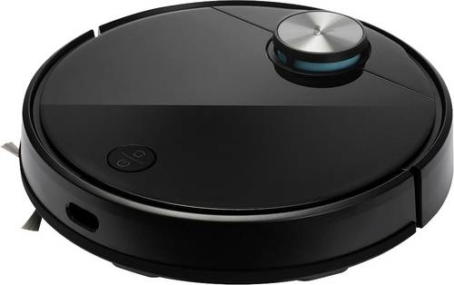 Viomi Vacuum Cleaner V3 Saugroboter Schwarz App gesteuert, 2 virtuelle Wände, Kompatibel mit Amazon