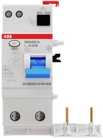 ABB 2CSB202101R1400 DDA202 A-40/0,03 FI-Block A 2polig 40A 0.03A 230V