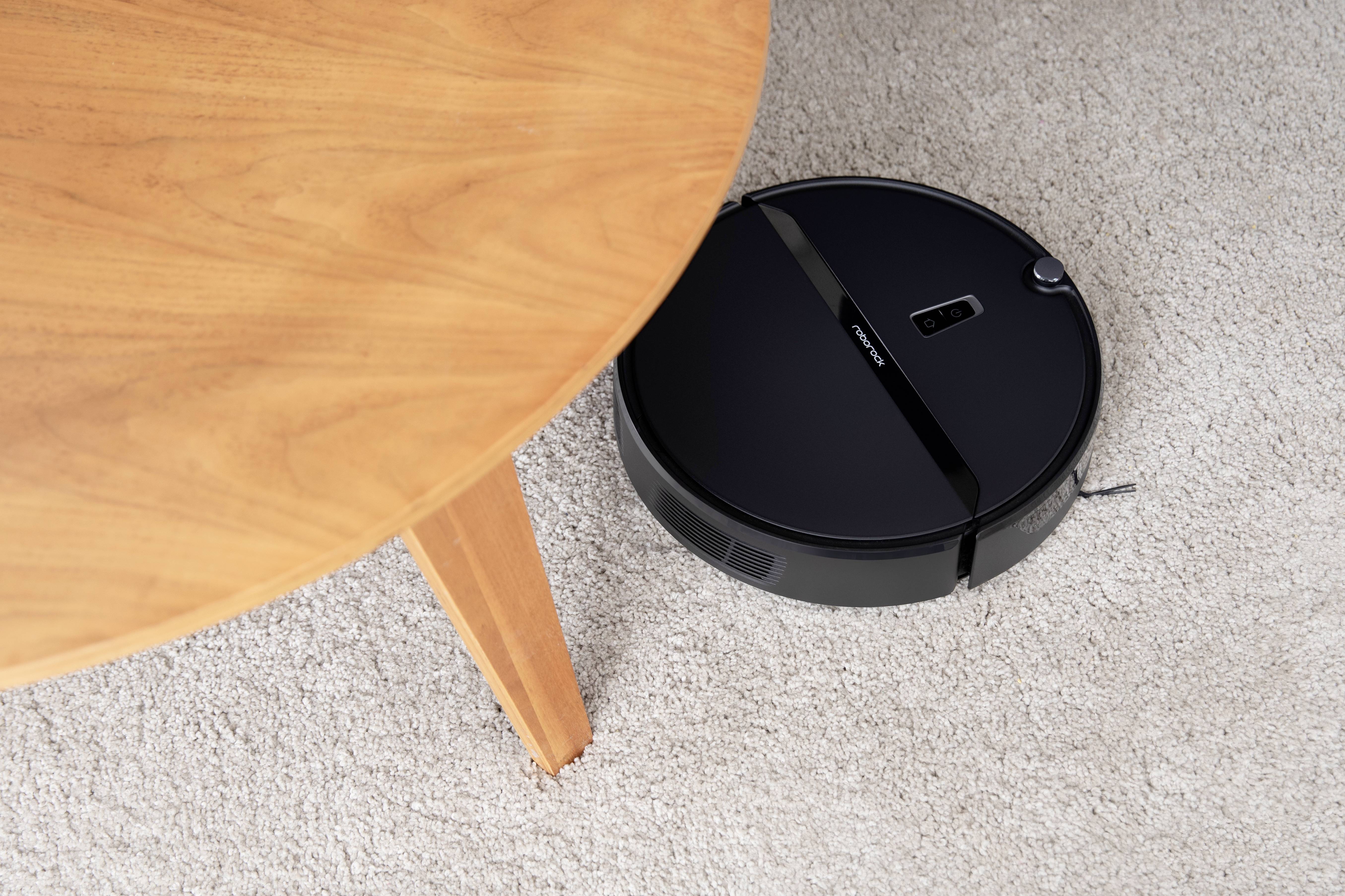 Roborock E4 black Saugroboter App gesteuert, Kompatibel mit Amazon Alexa, kompatibel mit Google Home